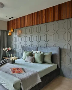 Perfect Wall Panelling Style for a Peaceful, Calming Bedroom