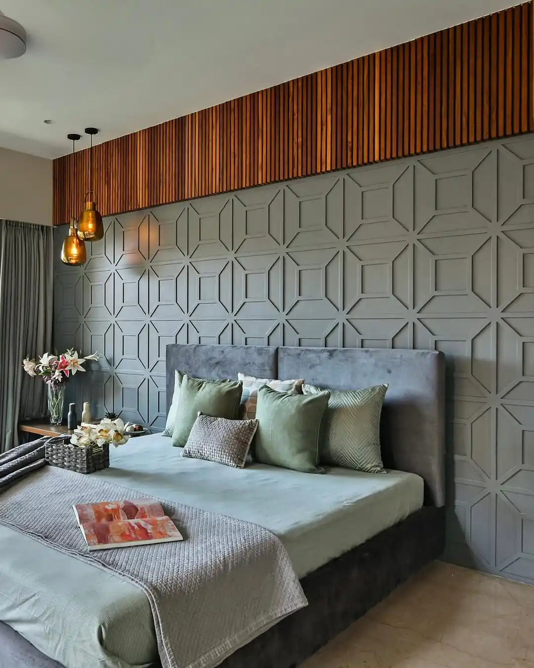 Perfect Wall Panelling Style for a Peaceful, Calming Bedroom