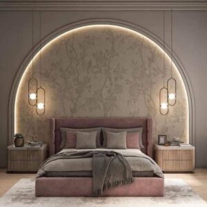 Soft & Cozy Bed Back Wall Designs for a Peaceful Master Bedroom