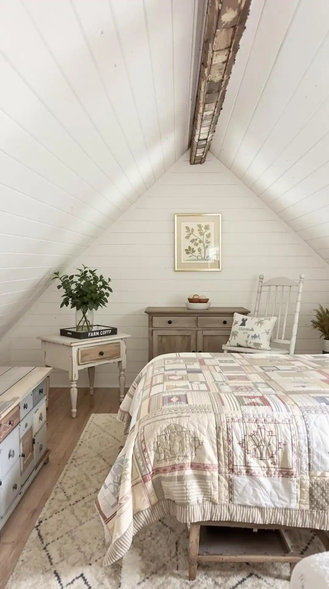 attic bedroom storage