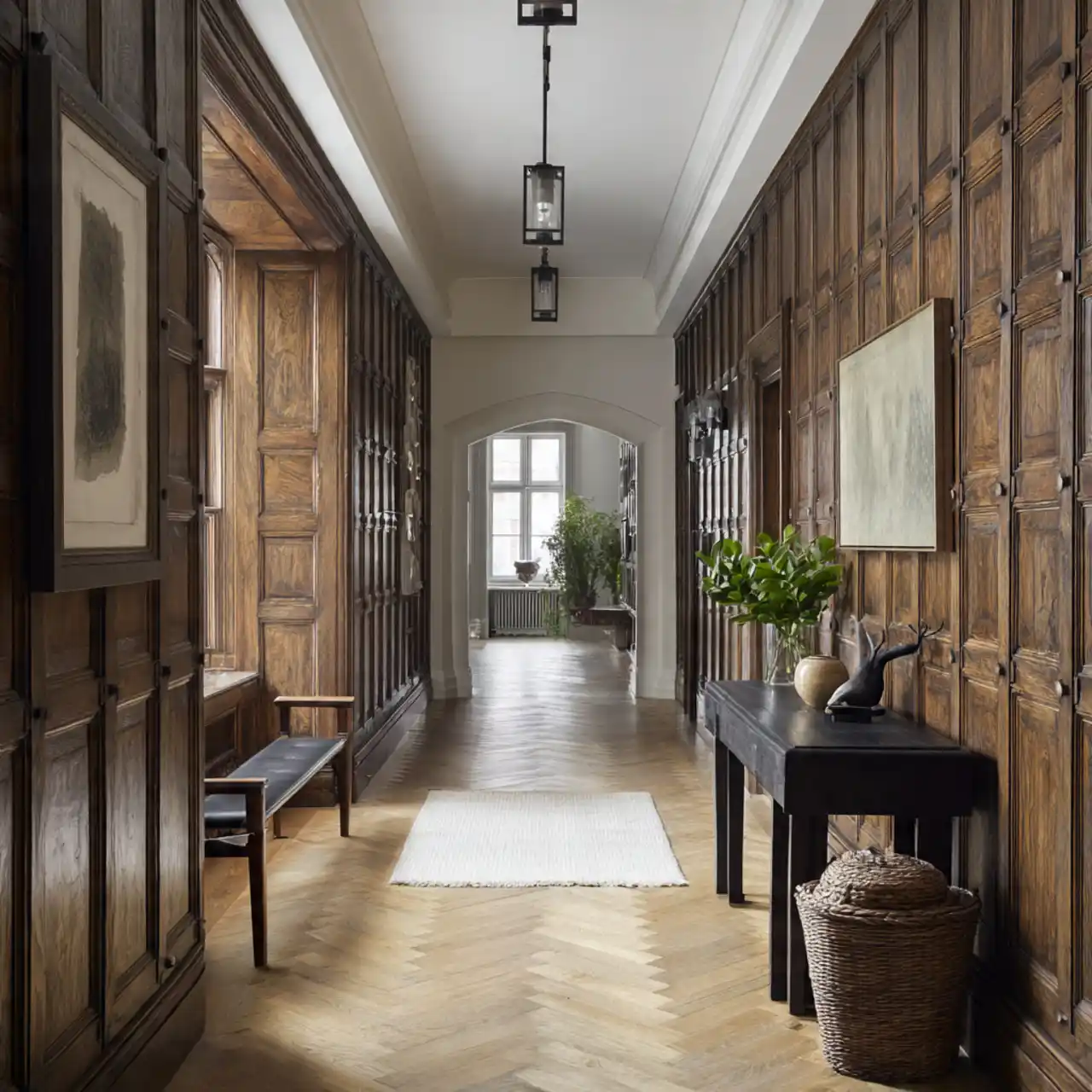 Million Bucks Hallway Panelling Styles