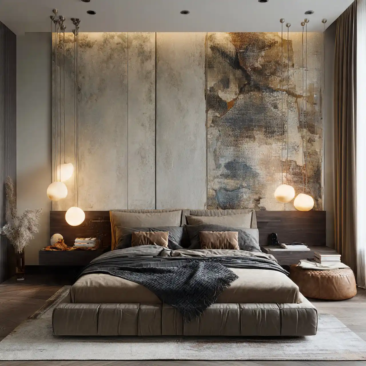 Modern Bed Head Wall Designs