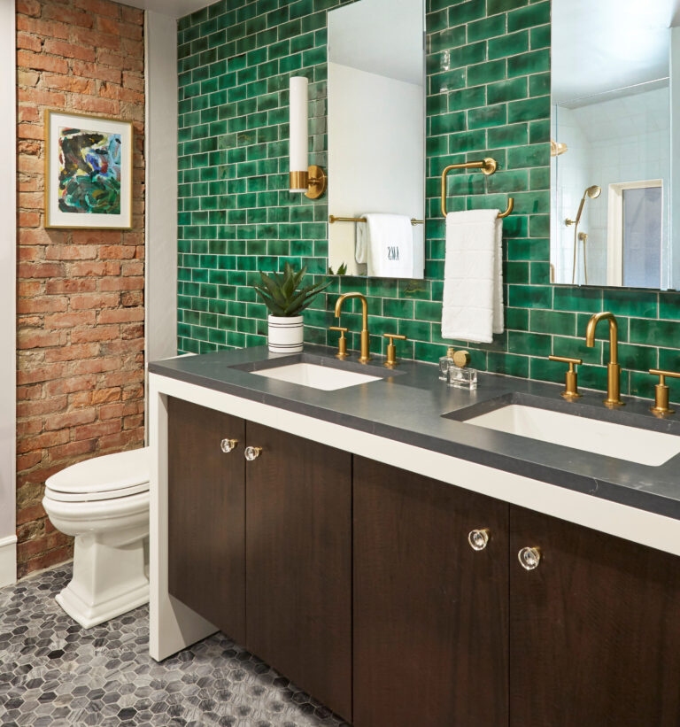 Green Tile Bathroom Ideas