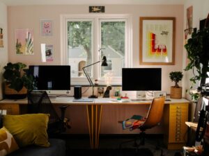 Home Office for Two People