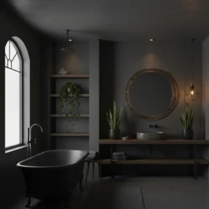 Moody Bathroom Ideas