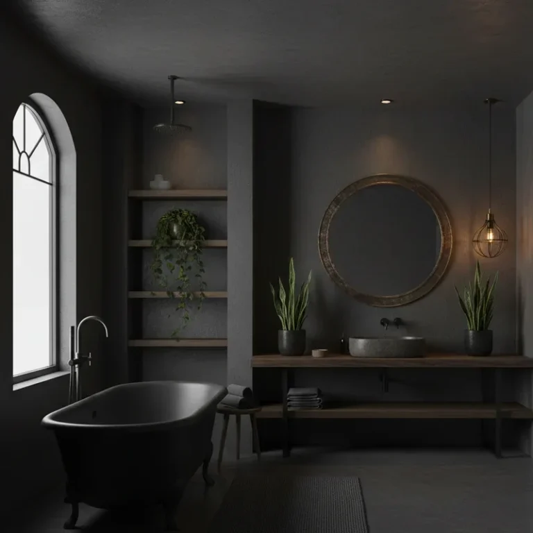 Moody Bathroom Ideas