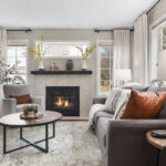 Living Room With Fireplace Designs